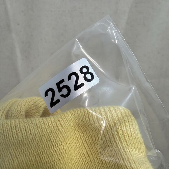 Polo Ralph Lauren Men's Sweater Yellow Pima Cotton V-Neck Logo Pullover X Large - Picture 7 of 7